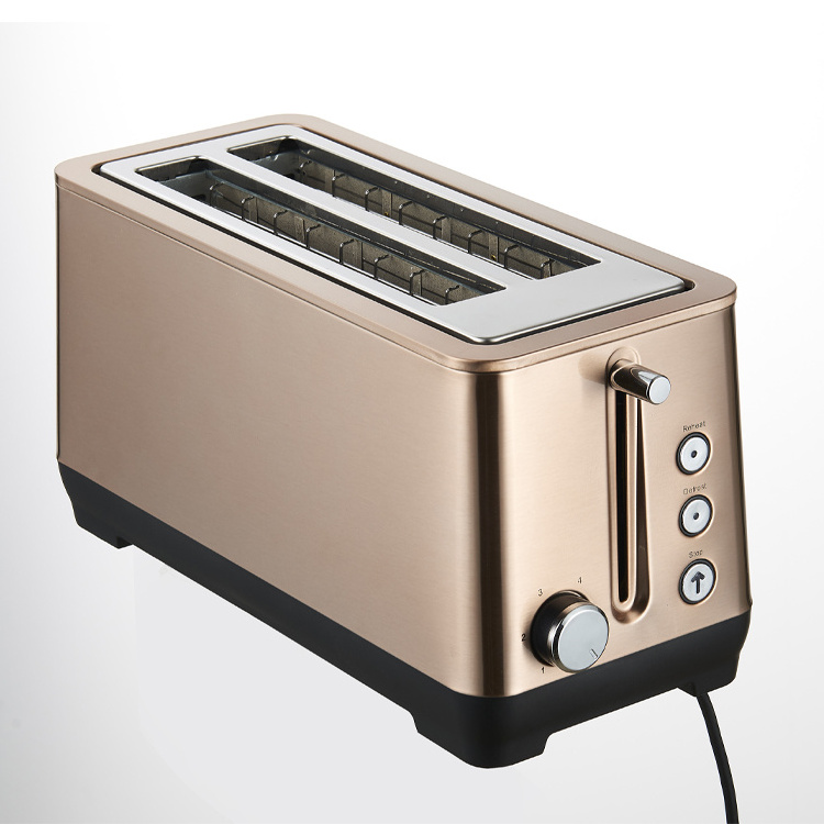 Elegant Brand New Toaster Electric 4 Slices 2 Slots Long slot Toaster