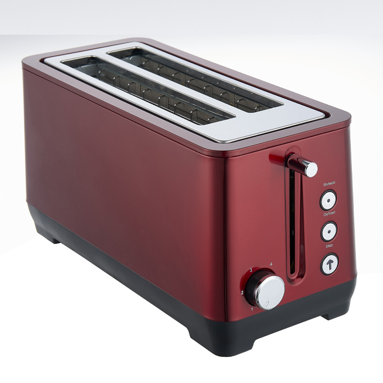 Elegant Brand New Toaster Electric 4 Slices 2 Slots Long slot Toaster