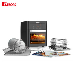 Home Use 15L Digital Electric Power Convection Oven Air Fryer Countertop Hot Air Fryer Oven Toaster Air Fryer With Oven