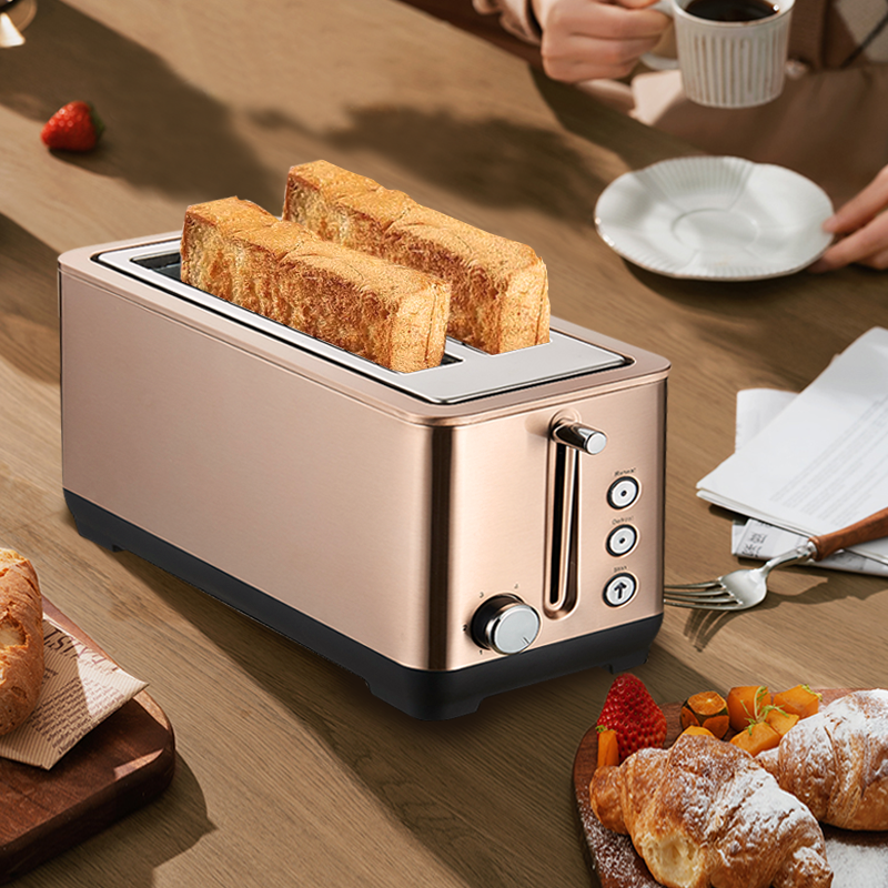 Versatile and Durable 2 Slice Slice Breakfast Toaster for Everyday Use