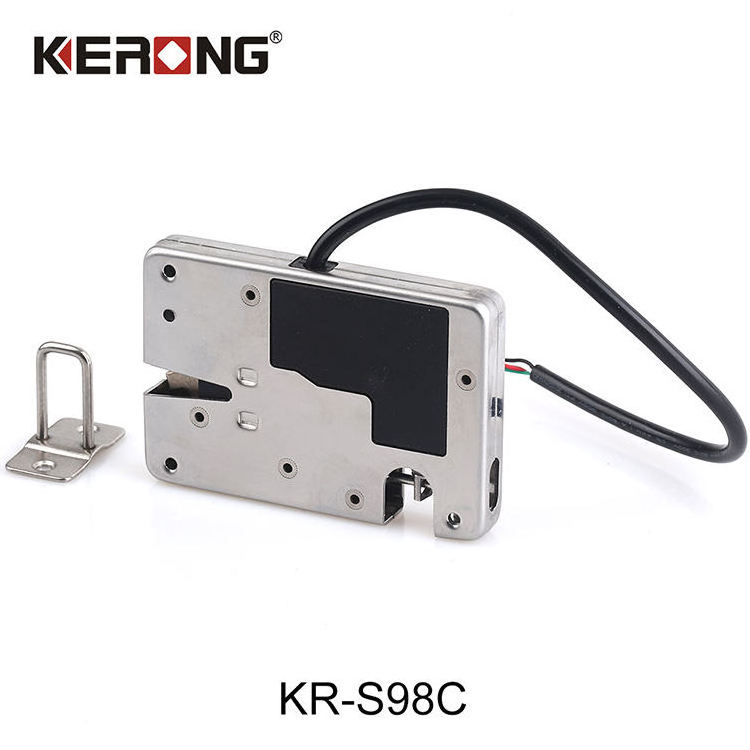 KERONG Electric Magnetic lock 12VDC Remote Control Refrigerator Cabinet Lock Waterproof