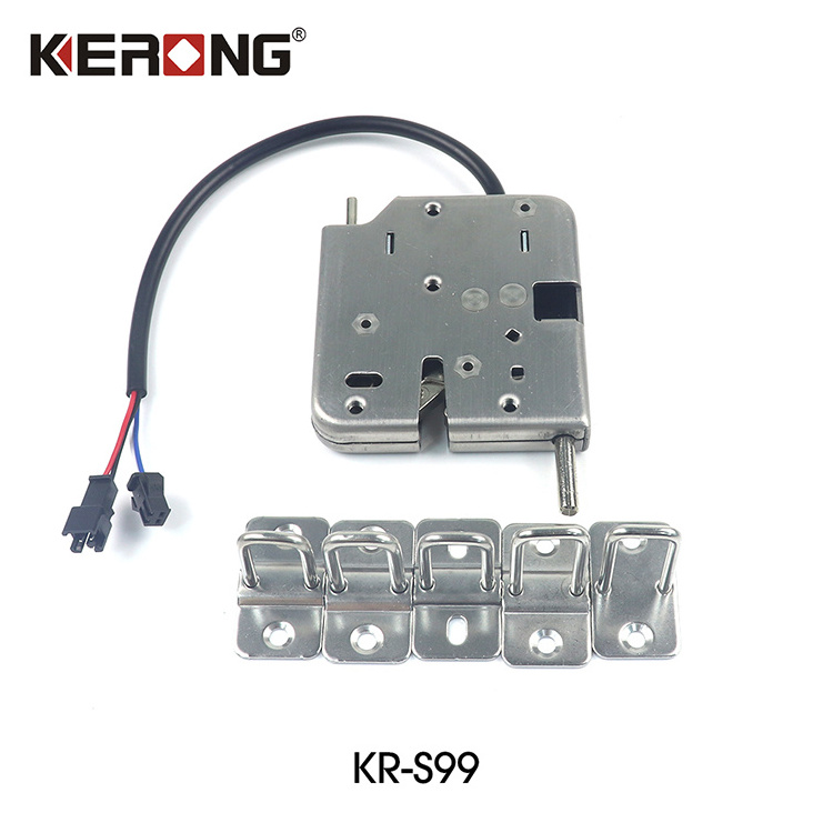 KERONG Anti-theft Magnetic Lock for Popular Parcel Box Electronic Rotary Push-to-Close Latch