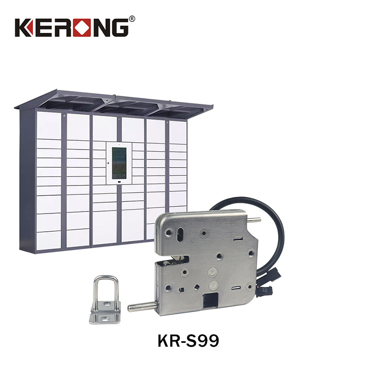 KERONG Anti-theft Magnetic Lock for Popular Parcel Box Electronic Rotary Push-to-Close Latch