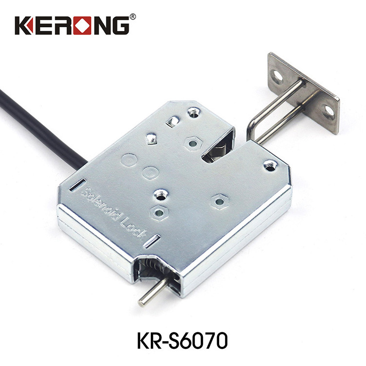 KERONG Electronic Hidden Centralized Control Electric Cabinet Lock Rotary Latch for Parcel Locker