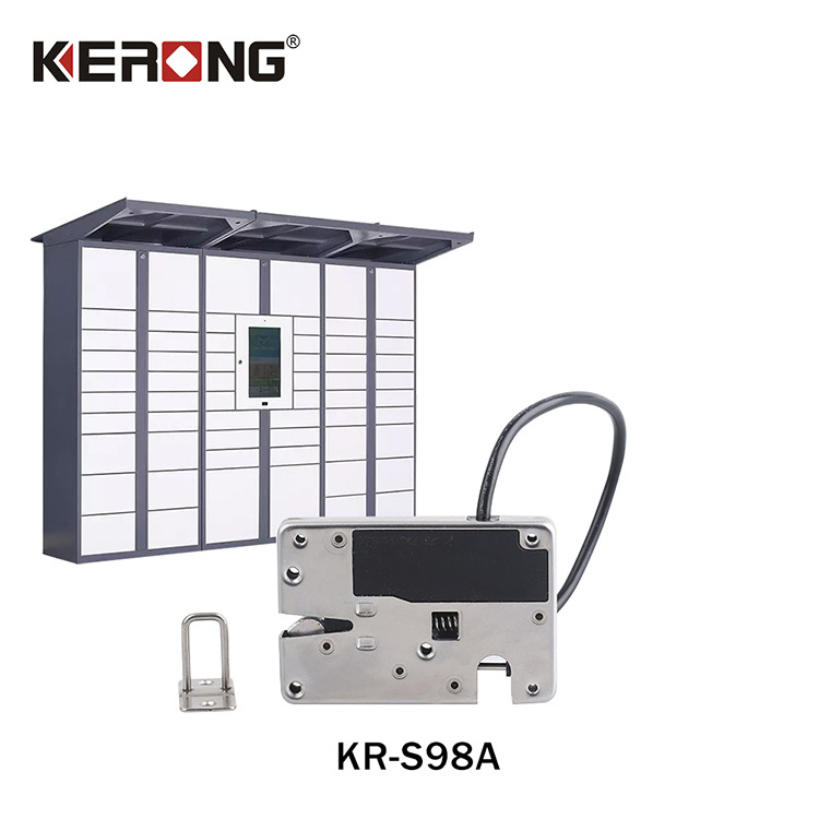 KERONG Hidden Motor Keyless Safety Cabinet Door Lock for Intelligent Electronic Express Cabinet