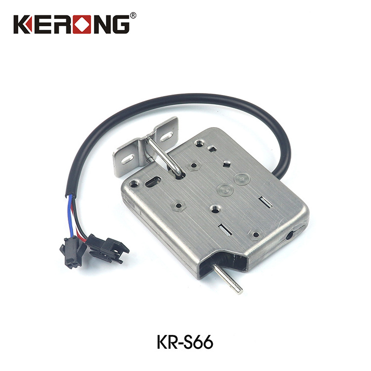 KERONG Smart Machine Lock Stainless Steel Keyless Hidden Electric Control Lock For Logistics Cabinet