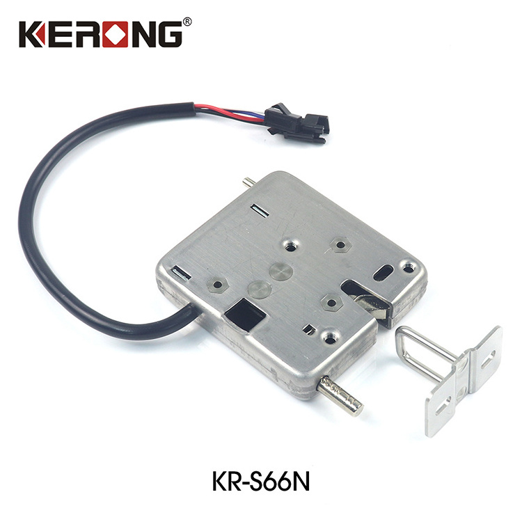 KERONG Mini electromagnetic lock electric solenoid latch for metal cabinet/school locker