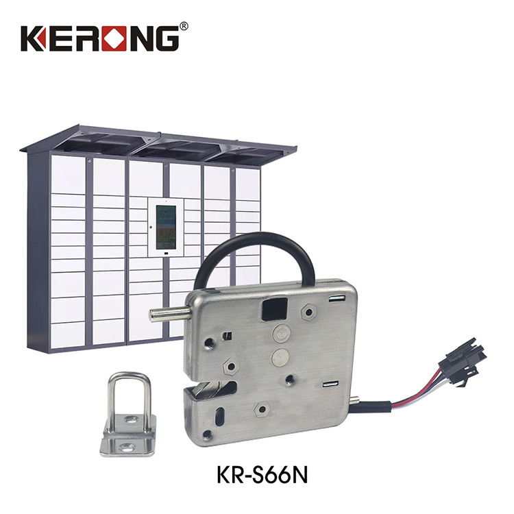 KERONG Mini electromagnetic lock electric solenoid latch for metal cabinet/school locker