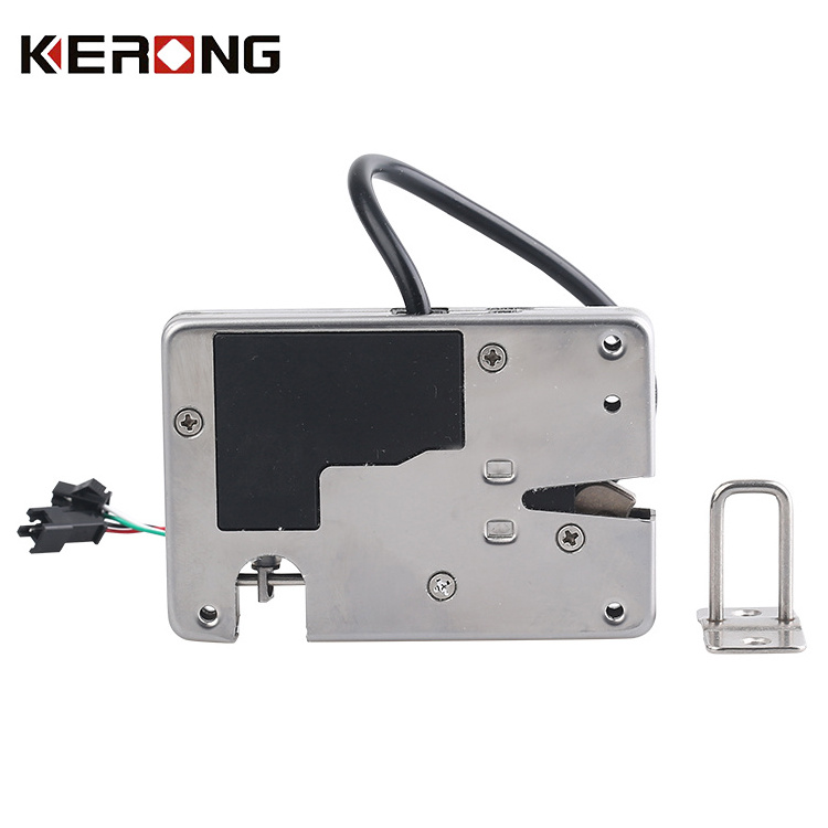 KERONG 24V 430 Stainless Steel Waterproof Multi-functional Rotary Latch Outdoor Locker Lock