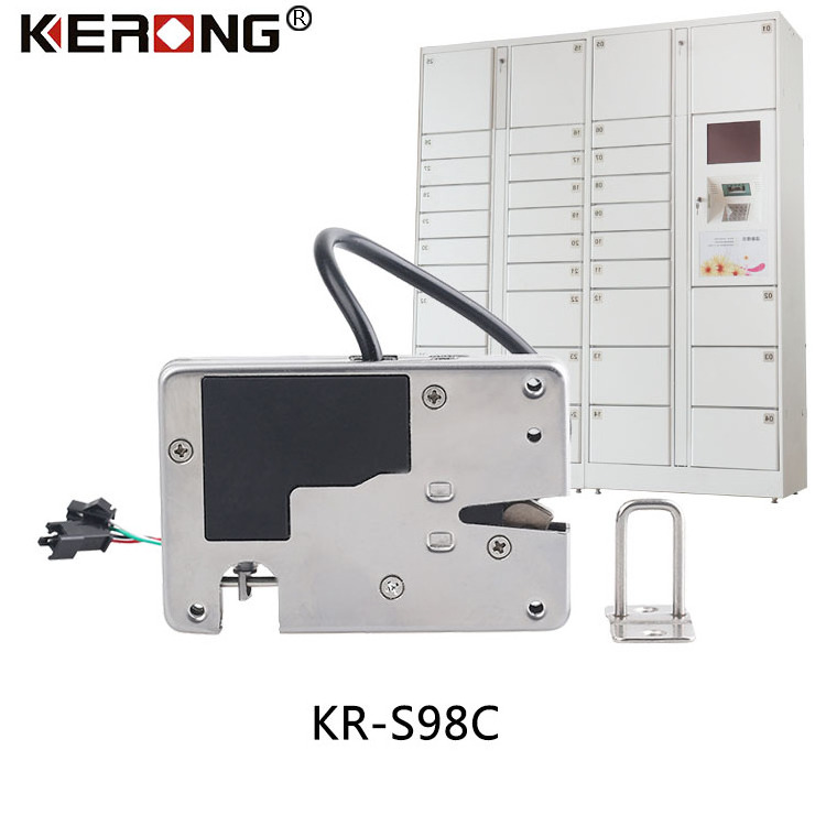 KERONG 24V 430 Stainless Steel Waterproof Multi-functional Rotary Latch Outdoor Locker Lock