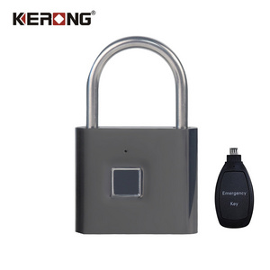 Metal Intelligent Security Digital Keyless Door Lock Fingerprint Smart Padlock