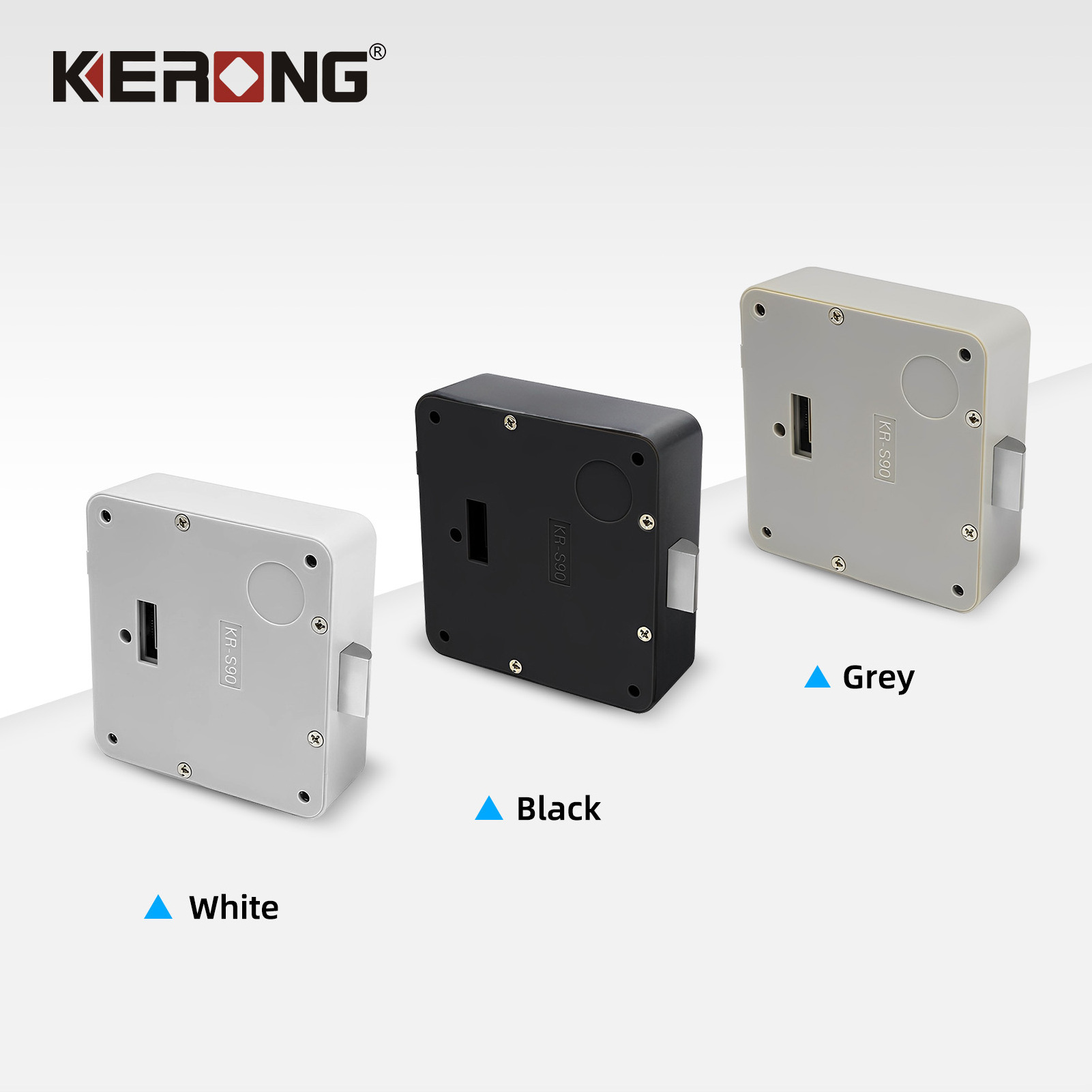 KERONG Smart RFID Electronic Sauna Cabinet Lock Keyless APP Remote Control Invisible Lock