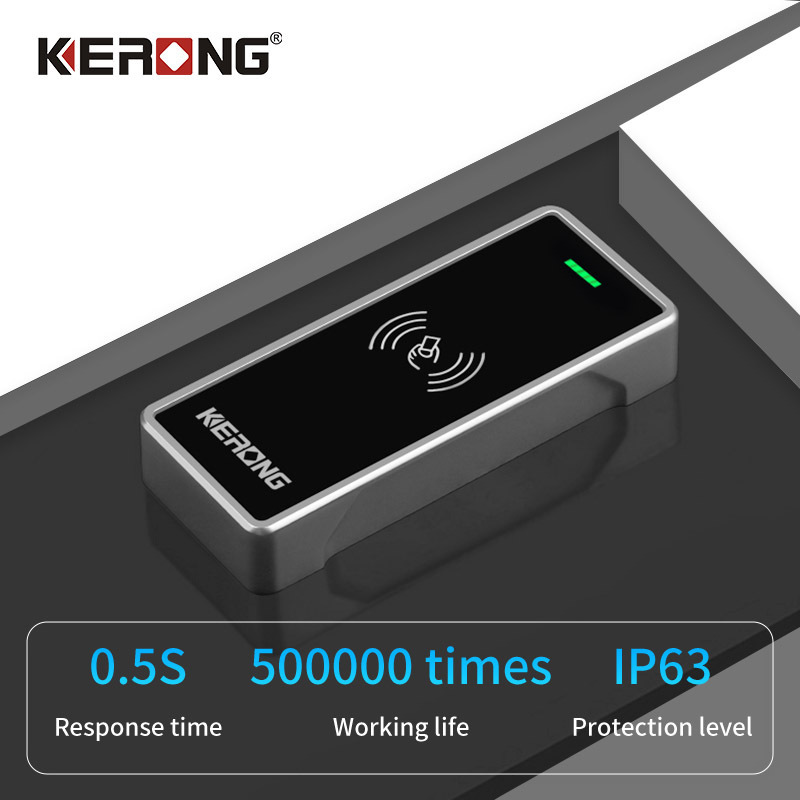 KERONG Home Electronic Keyless RFID Card Furniture Lock Intelligent Cabinet Drawer Lock