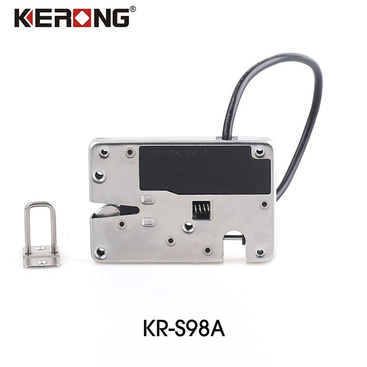 KERONG Metal Motor Driven Storage Cabinet Lock Waterproof Electric Latch for Outdoor Locker