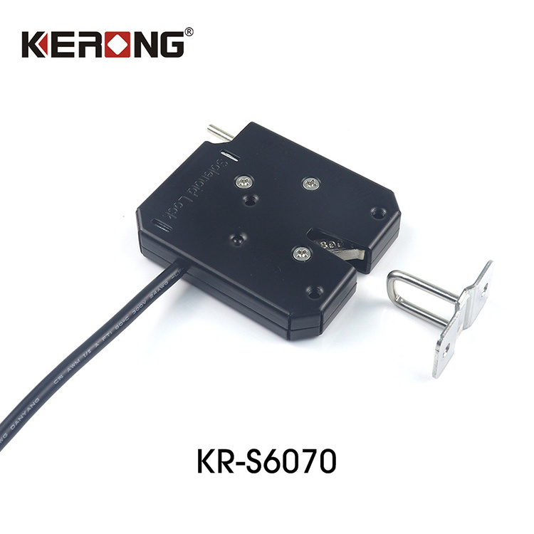 KERONG Hidden Centralized Control Electric Cabinet Lock Rotary Latch for Parcel Locker