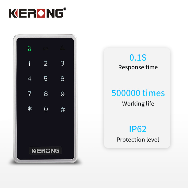 KERONG August Digital Wardrobe Password Lock Intelligent Keyless Mailbox Cabinet Drawer Lock