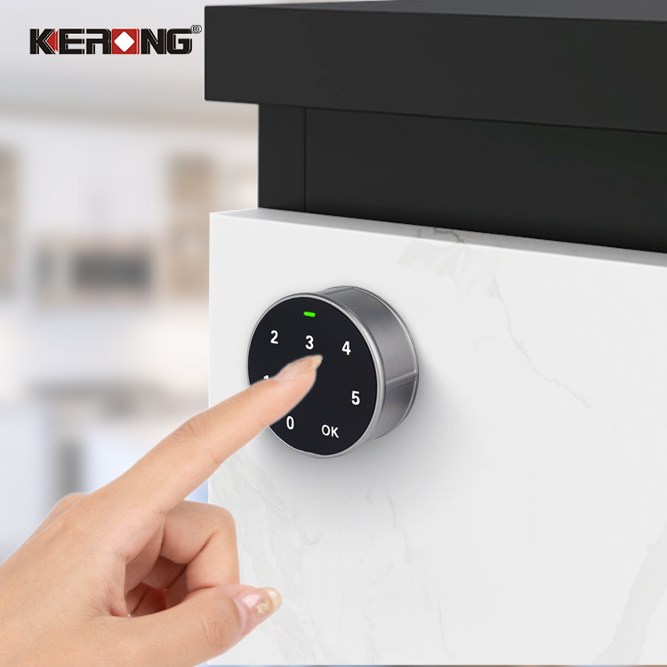 KERONG Zinc Alloy Smart Electronic Touch Digital Combination Cam Cabinet Lock