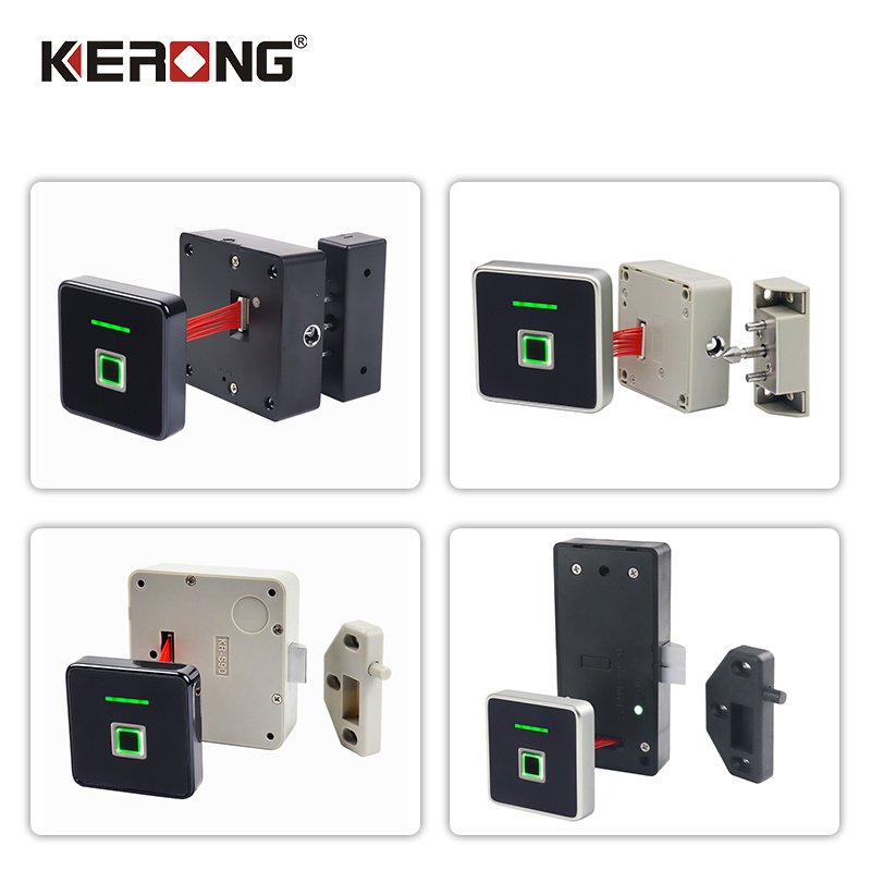 KERONG August Electronic Automatic Anti-Theft Intelligent Fingerprint Touch Cabinet Locker lock