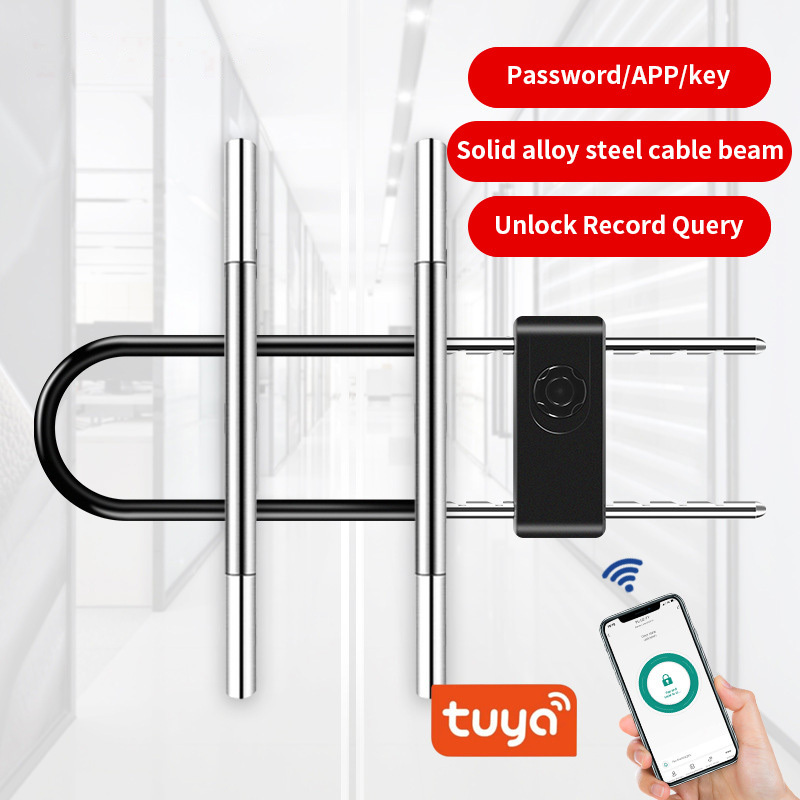 Anti Theft Tuya Bluetooth Bicycle Motor Bike Motorcycle Office Door U lock