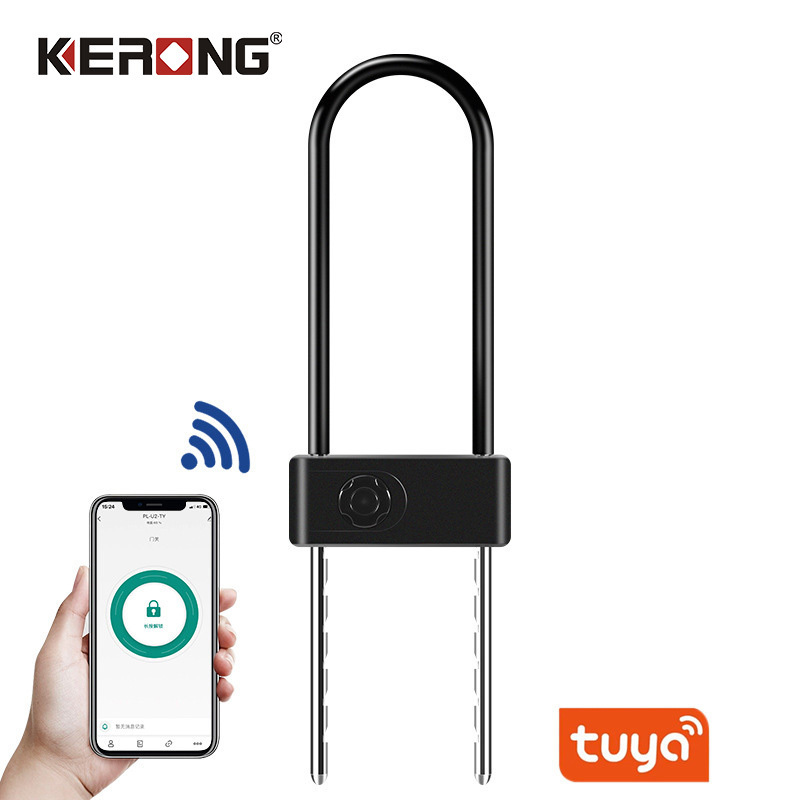 Anti Theft Tuya Bluetooth Bicycle Motor Bike Motorcycle Office Door U lock