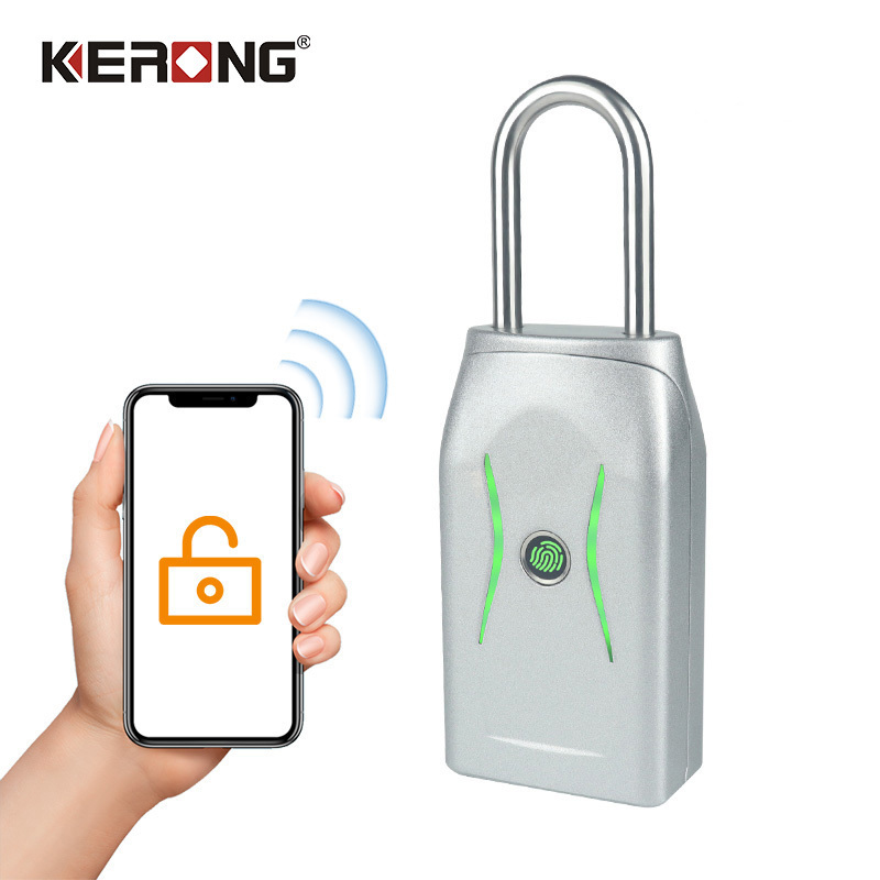 KERONG Anti -Theft Smart Digital Button KeyLocks Box Safety Fingerprint Storage Keybox