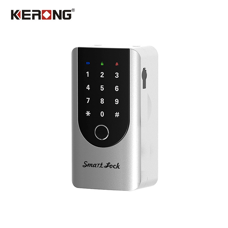 KERONG Digital Password Keybox Outdoor Portable Biometric Fingerprint Smart Electronic Locks Box