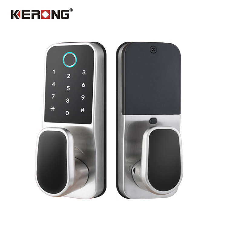 Security Smart Electronic Digital Deadbolt Lock Biometrics Fingerprint Entry Door Locks