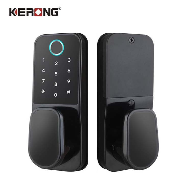 Security Smart Electronic Digital Deadbolt Lock Biometrics Fingerprint Entry Door Locks