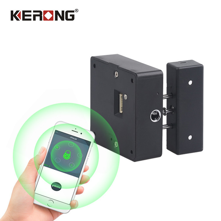 KERONG Electronic Smart Invisible Hidden Cabinet Door Locks for Gym Lockers