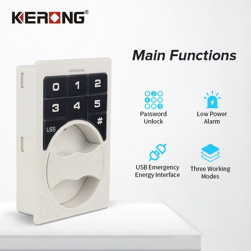 KERONG Smart Combination Locker Cam Locks Metal Cabinet Locks