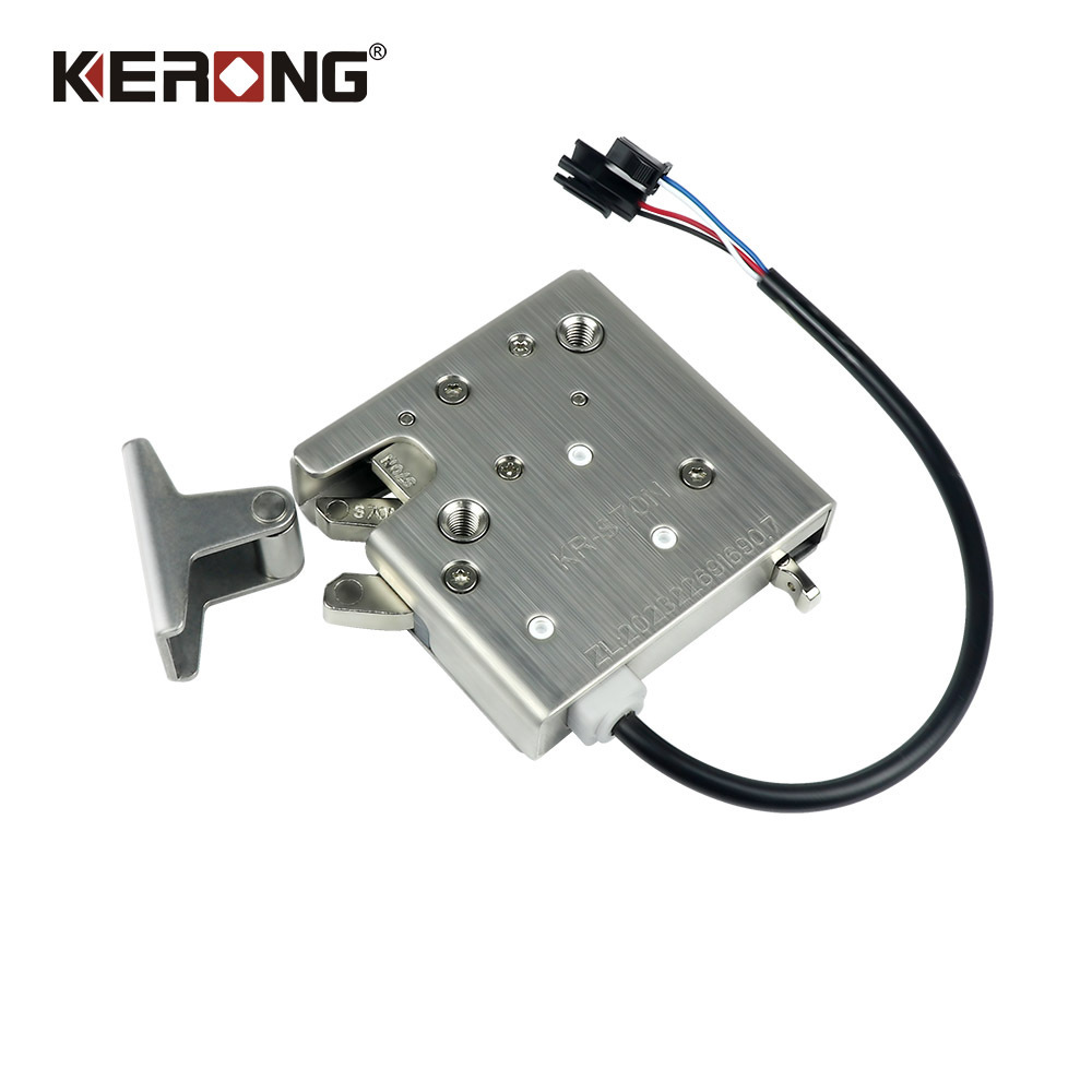 KERONG Stainless Steel Waterproof Electronic Rotary Latch For Parcel Lockers