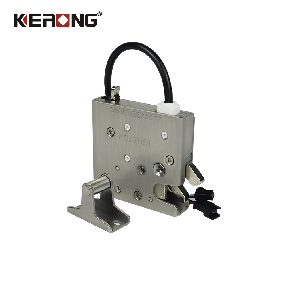 KERONG Stainless Steel Waterproof Electronic Rotary Latch For Parcel Lockers