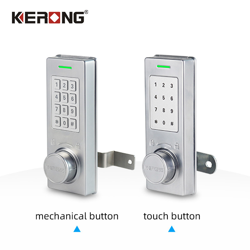 KERONG Push Button Digital Keypad Mechanical Combination Password Keyless Cabinet Lock For Furniture