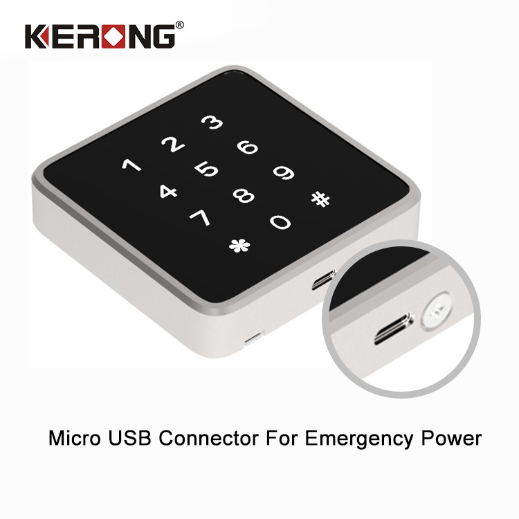 KERONG Touch Screen Keyless Locker Locks Home Security Digital Electronic Smart Lock