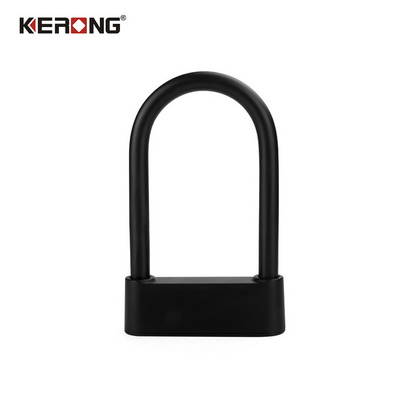 Electric Smart Fingerprint Waterproof Bike Lock Usb Charging Anti Theft Door Car Bicycle Motorcycle U Lock