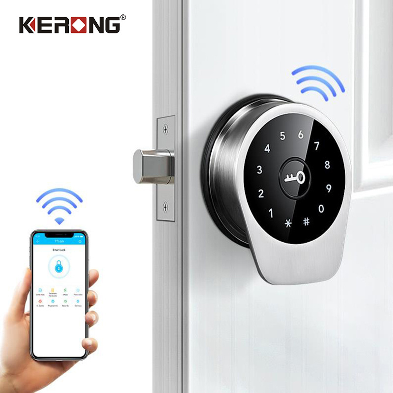 Outdoor Smart Entry Door Locks Electronic Security Digital Keypad Deadbolt Lock