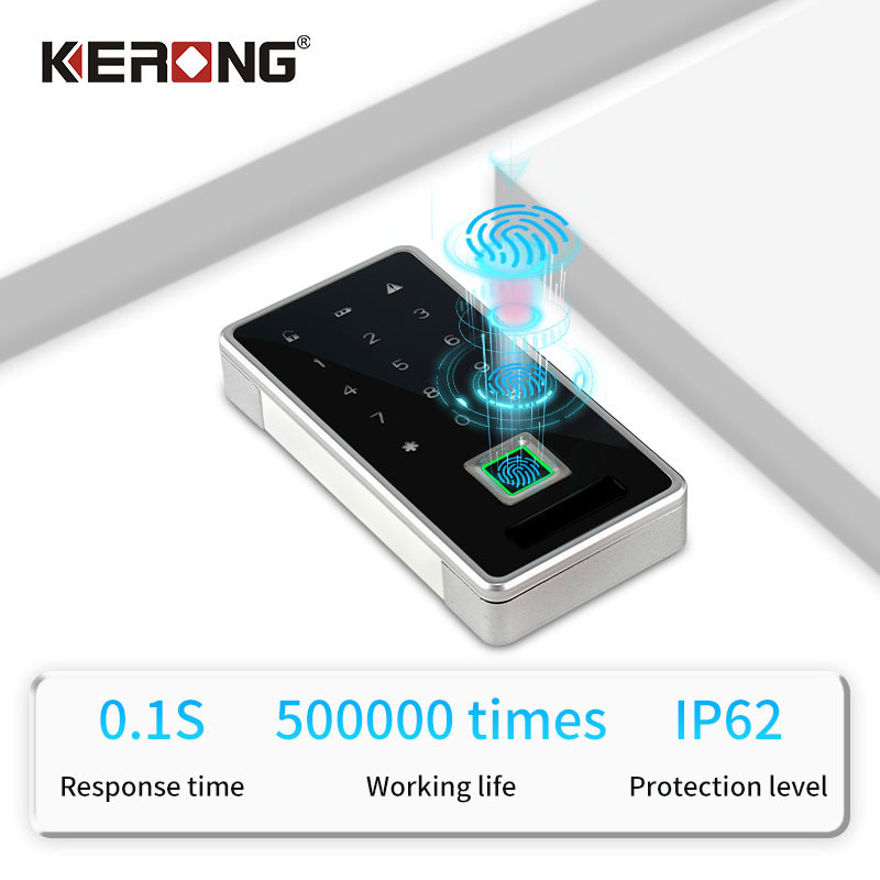 KERONG Keyless Intelligent Biometric Fingerprint Cabinet Lock for Office Lockers