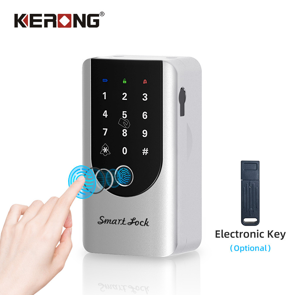 KERONG Outdoor Wall Mount Anti Theft Digital Security Keyless Combination Shared Key Safe Lock Boxes