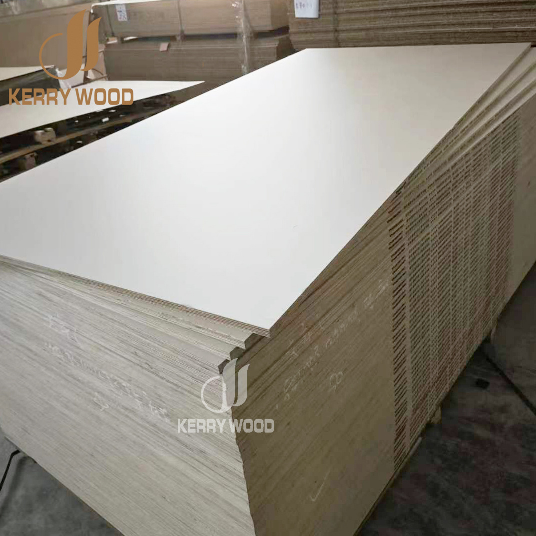 China Wholesaler Supply 5/9/18/25mm Veneer Melamine Plywood Multilayer Solid Board Laminated Plywood Sheet 4x8