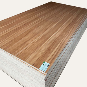 Factory Wholesale Furniture Board  5/9/18/25mm Laminated Board Melamine Plywood Sheet 4x8