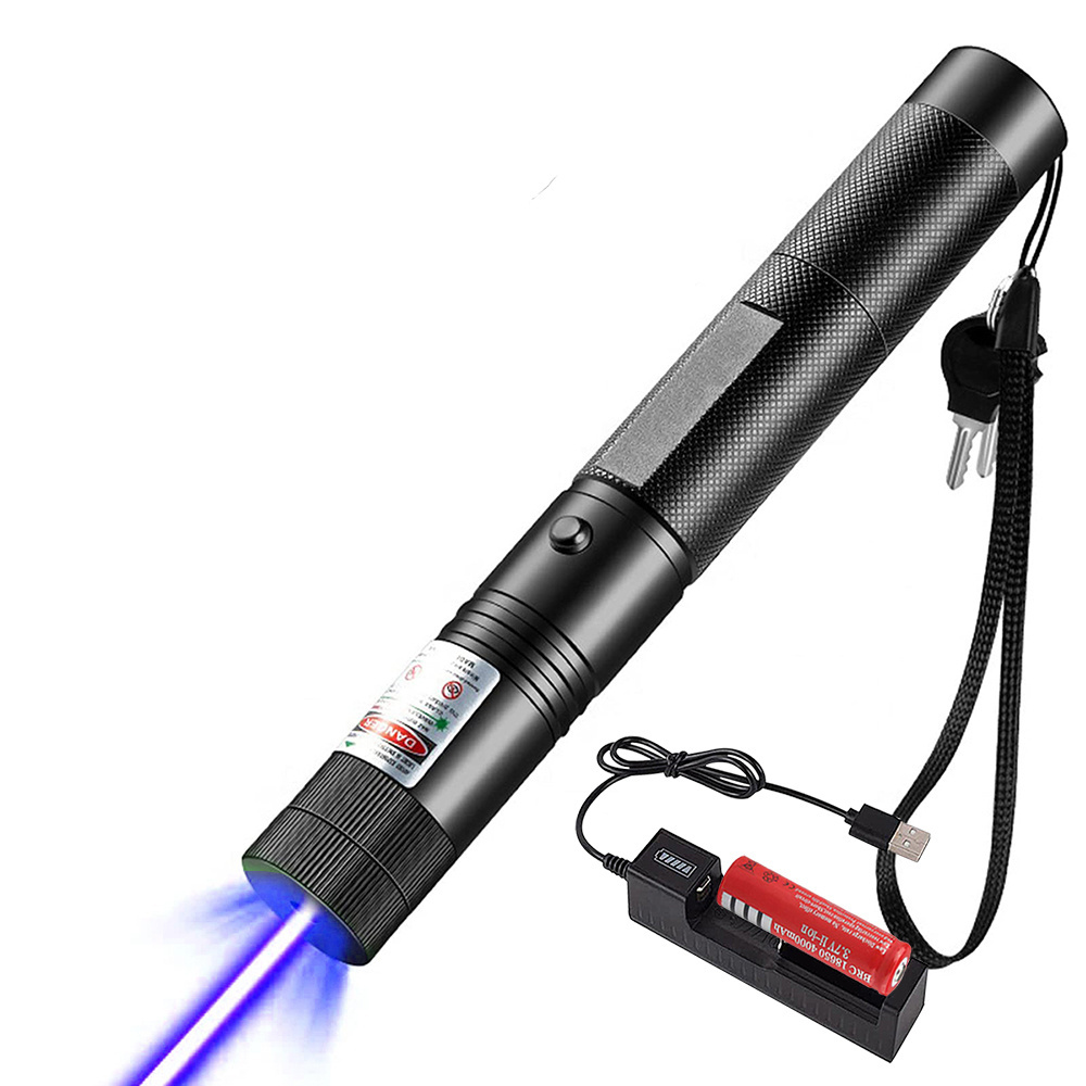 Blue Laser Pointer Powerful Laser Pointer Long Range Battery For Hunting Laser Pointer