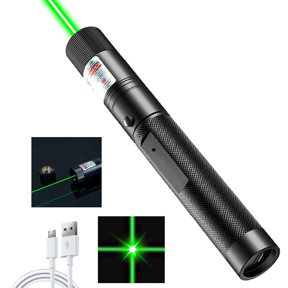 Cross Laser Line Green High Powered Laser Pointer Tactical Powerful Cheap Laser Pointer for Engineering Astronomy Teaching