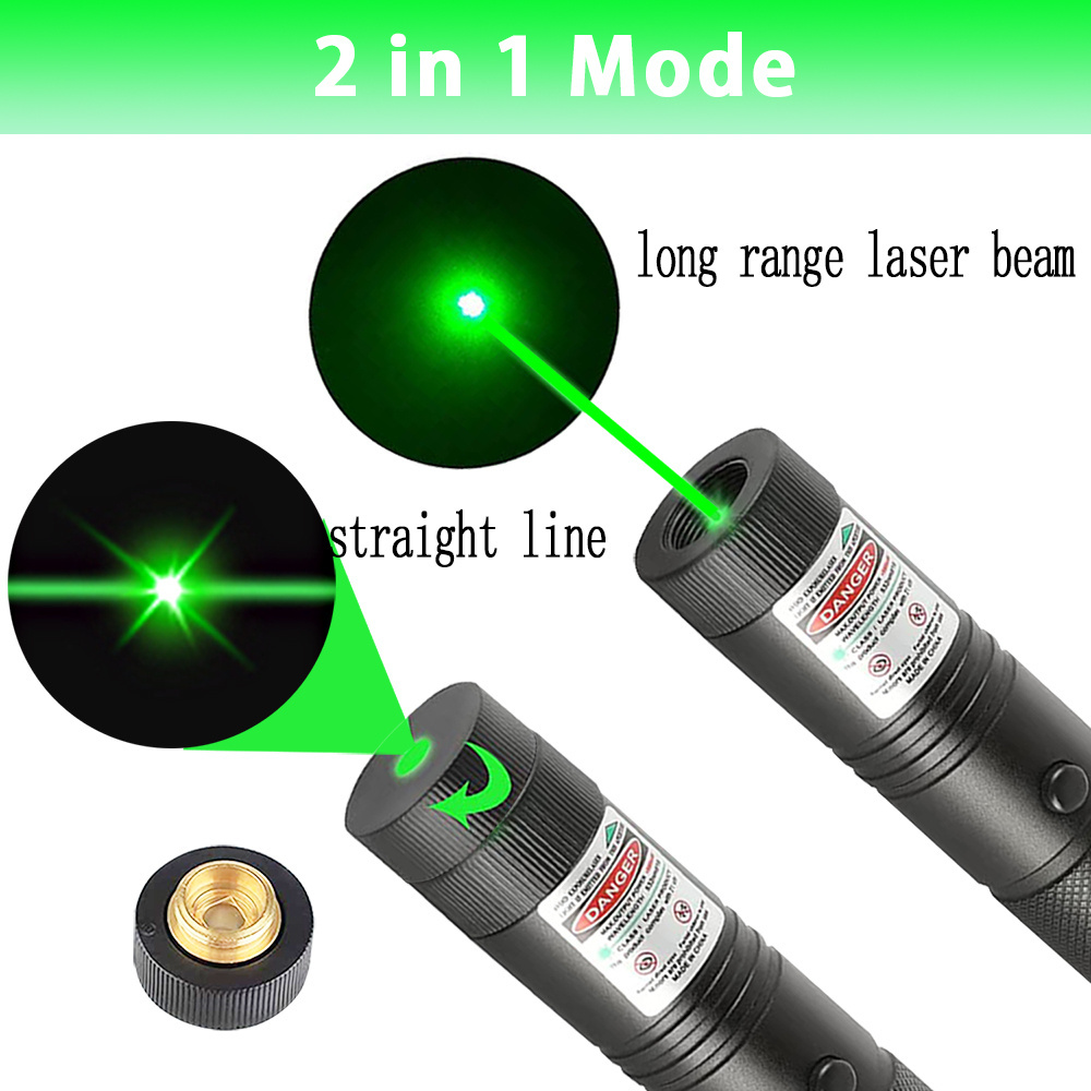 Laser Line Projector Green High Powered Laser Pointer Tactical Powerful Cheap Laser Pointer for Engineering Astronomy Teaching