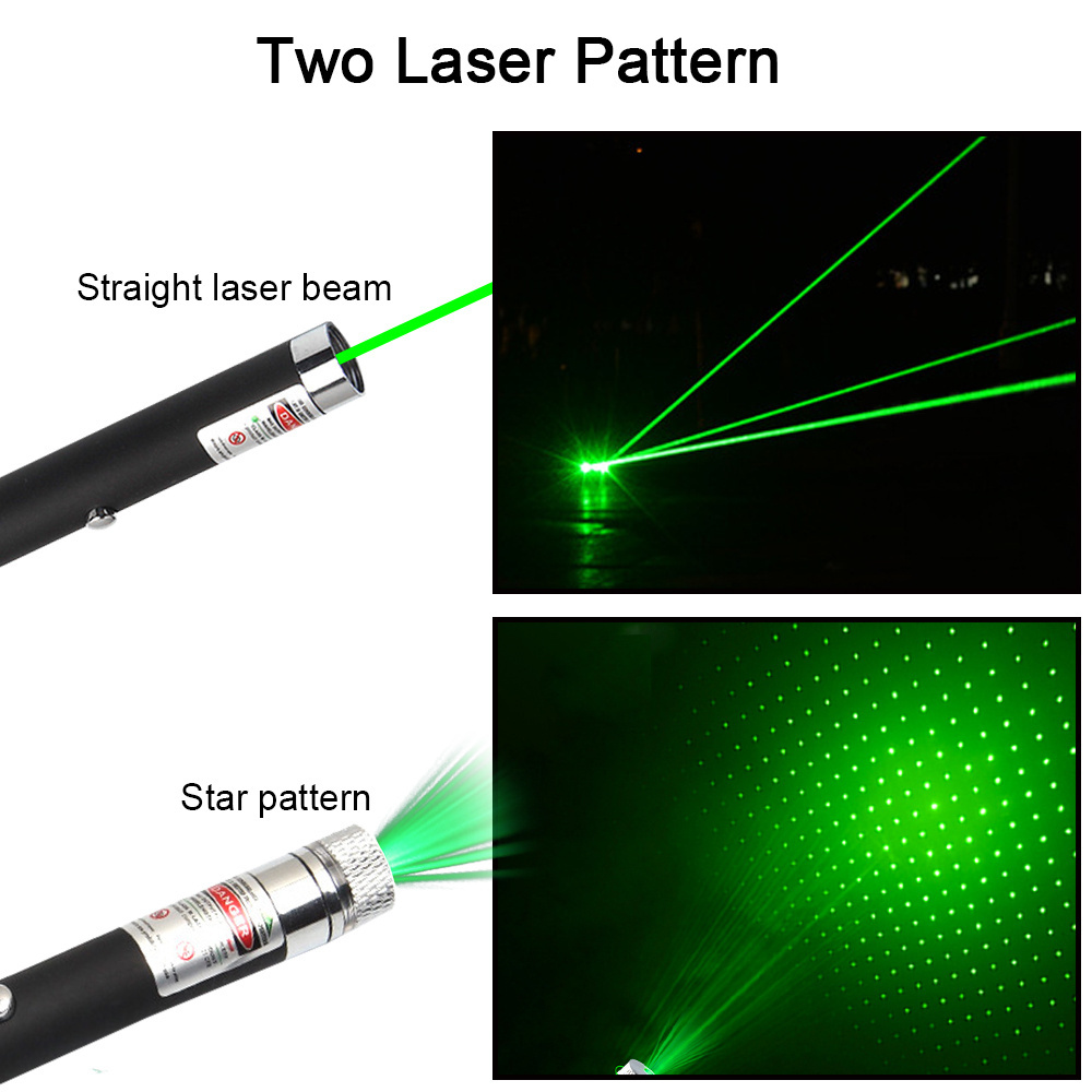 High Power Green Laser Pointer Pen Long Range Pointer Laser for Meetings and Play