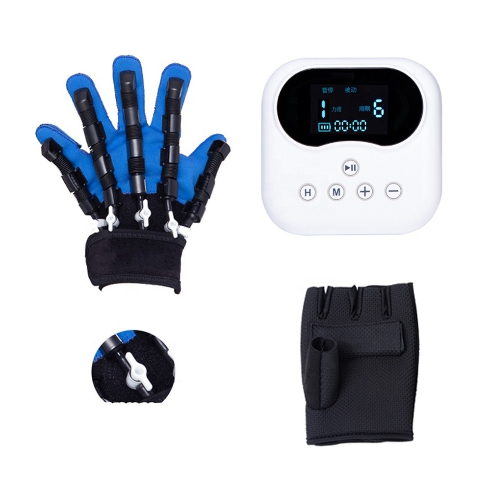 Sub-finger mirror combination Physiotherapy Electric Rehabilitation Robotic Hand mittens Machine