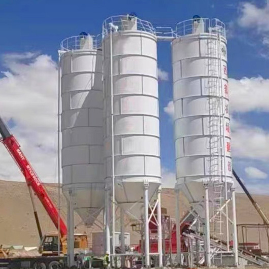 100 ton Steel Cement Silo 50Ton-200Ton Cement Silo 100t horizontal cement silo