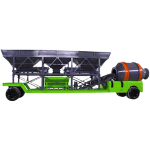 Factory Price Mobile Ready Mix Concrete Batching Plant Concrete Mixer Plant On Sale