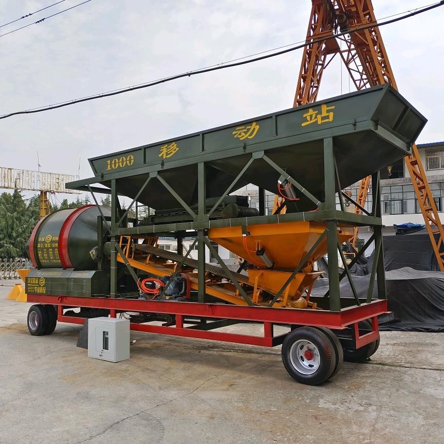 Factory Price Mobile Ready Mix Concrete Batching Plant Concrete Mixer Plant On Sale