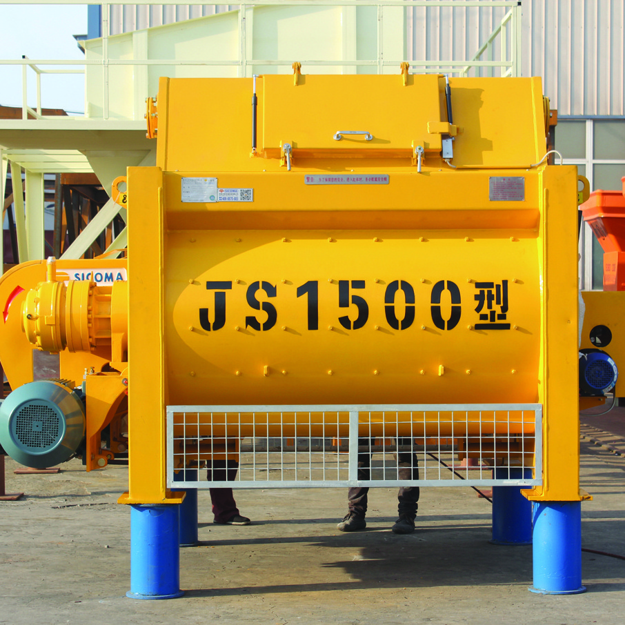 JS Wet Concrete Mixer 2-3m3 Self Loading Concrete Drum Mixer 550w Concrete Mixer Motor