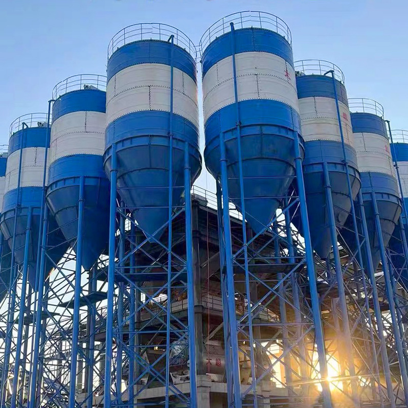 100 ton Steel Cement Silo 50Ton-200Ton Cement Silo 100t horizontal cement silo